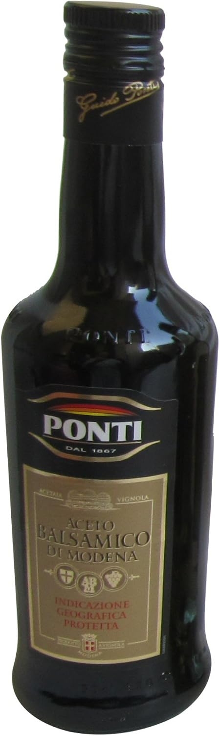 Ponti:" Aceto Balsamico di Modena" Balsamic Vinegar from Modena IGP 16.90oz (500ml) [ Italian Import ]