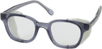 Bouton 249-5907-400 5900 Traditional Eyewear with Smoke Propionate Full Frame and Clear Anti-Scratch/Fog Lens