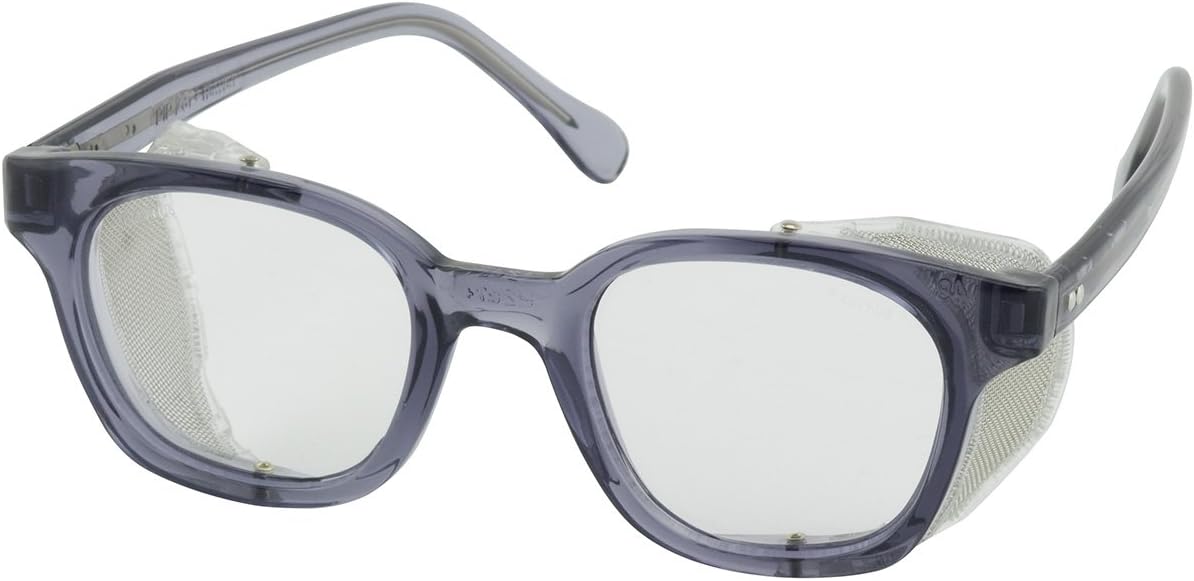 Bouton 249-5907-400 5900 Traditional Eyewear with Smoke Propionate Full Frame and Clear Anti-Scratch/Fog Lens