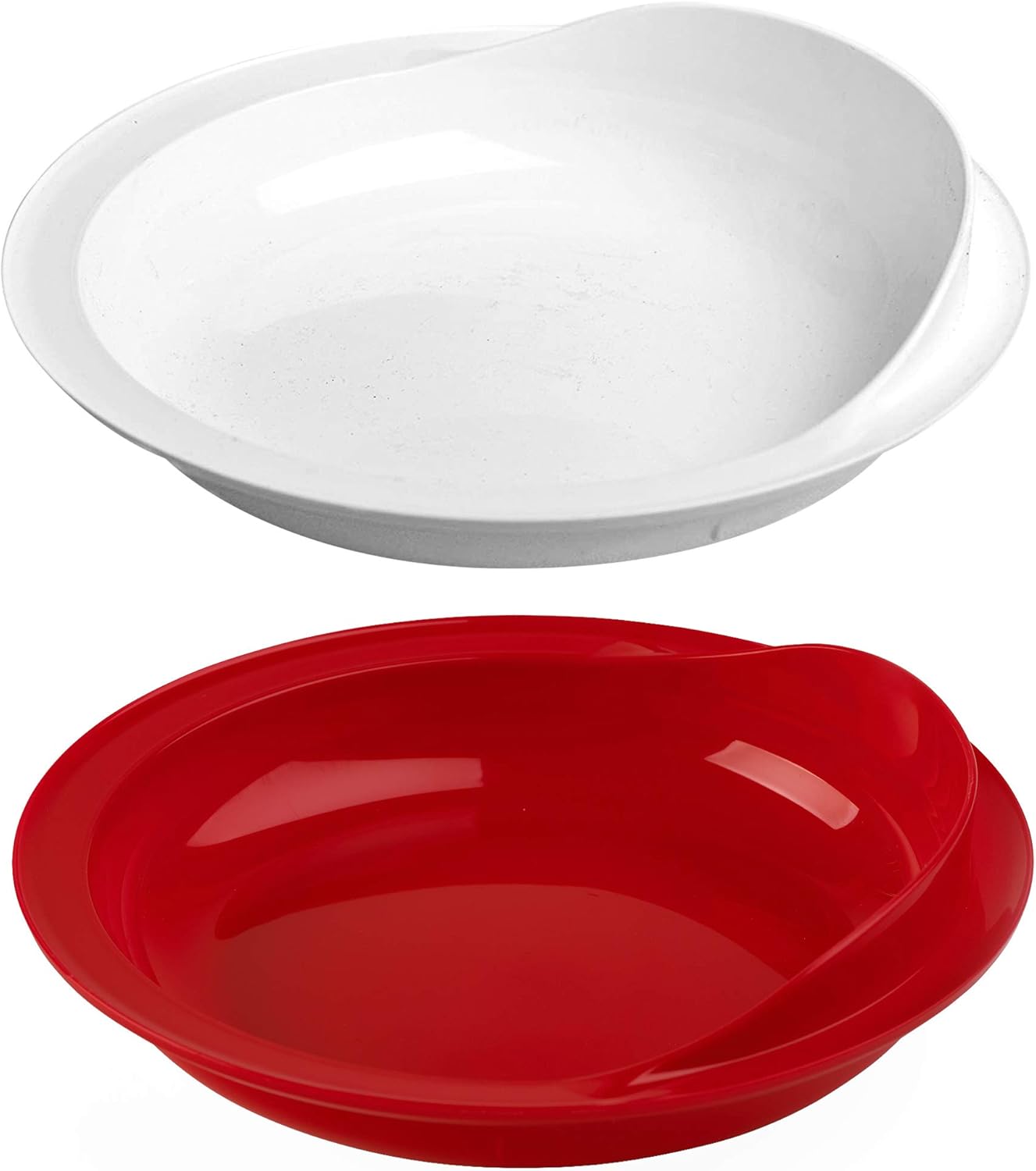 Providence Spillproof - Non Slip Scoop Plates for Disabled Adults with Limited Mobility - 2 Pack