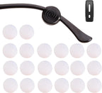 OPUGIT Glasses Ear Grips 10 Pairs Eyeglass Temple Tip Sleeve Holder,Silicone Ear Hook Anti-Slip For Kids and Adults