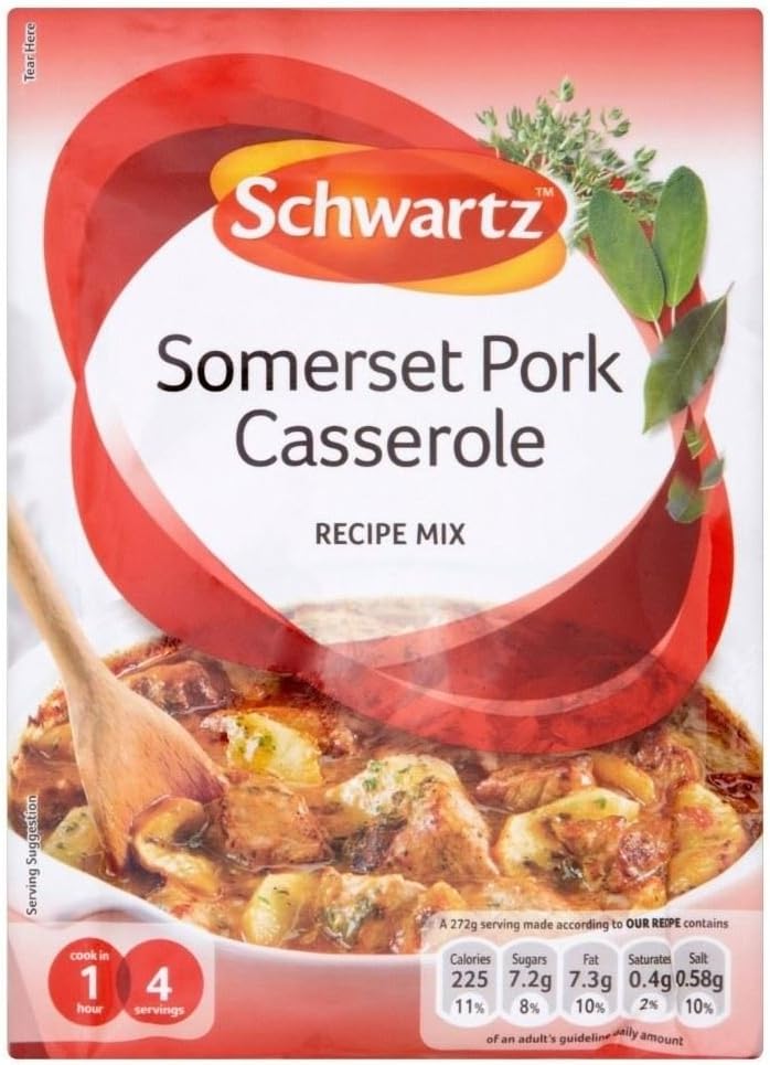 Schwartz Somerset Pork Casserole Recipe Mix (36g) - Pack of 2