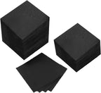200 Pack Cocktail Napkin 2-Ply Dessert Napkins Folded 5 x 5 Inches Disposable Napkins for Dinner Wedding Birthday Party Bridal Anniversary Reception Event (200, Black)