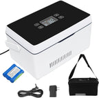 Electric Insulin Cooler Travel Case Box, Insulin Fridge Portable Insulin Refrigerator, Diabetic Travel Case, 32℉-64℉Temperature Control LCD Display(Large)