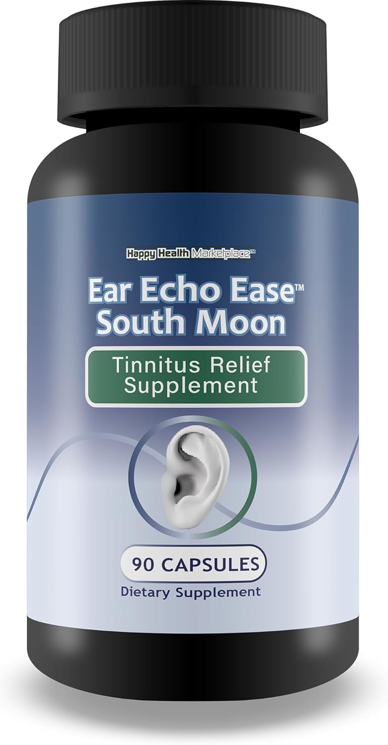 Ear Echo Ease Tinnitus Relief Supplement - Our Best Tinnitus Relief for Ringing Ears - Ear Health Supplements for Ringing in Ears Relief & Healthy Hearing Support - Stop Ringing in the Ears