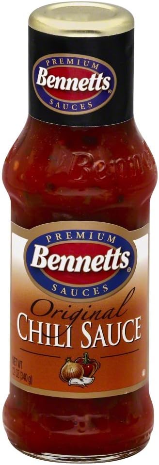 Bennetts Chili Sauce 12 fl oz (Pack of 2)