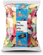 Jelly Babies 2.2 lb (1kg) Bulk Bag – Classic British Candy Gummies – Fruity Chewy Candy – Imported from UK – Krazy Kandi