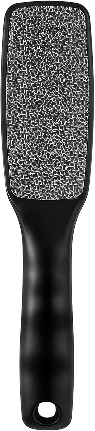 Fu Store Hard Skin Remover Foot File Foot Callus Remover, Durable Foot Scrubber, Dead Skin Remover, Pedicure Care Tool, Long Lasting Foot Buffer, Soft Smooth Feet (Black)