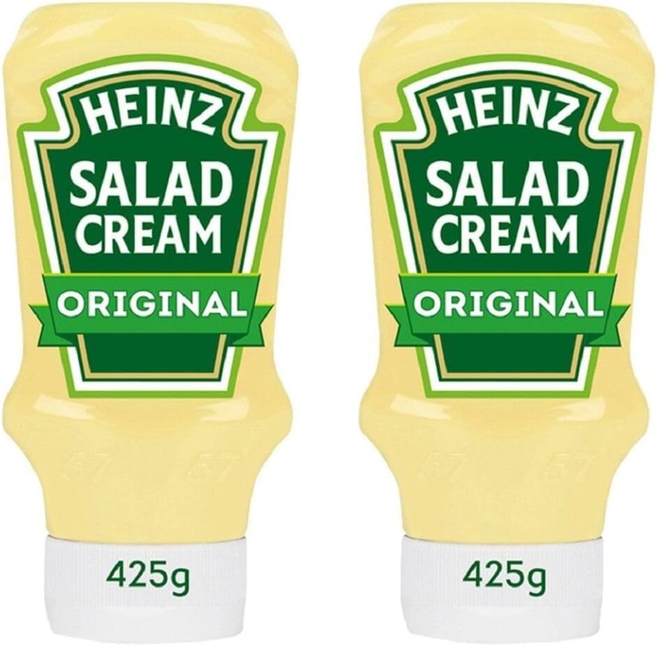 Heinz Salad Cream Original Squeezy (425g) - Pack of 2