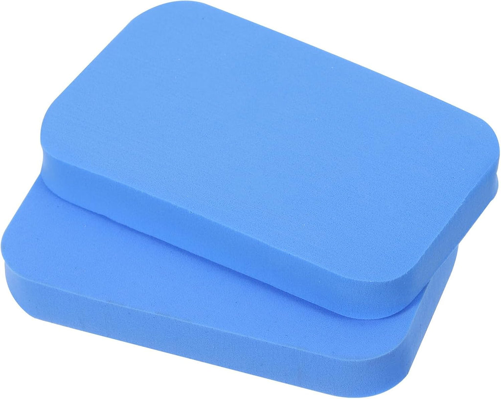 PATIKIL Table Tennis Rubber Care Sponge, 2 Pack Ping Pong Paddle Cleaning Sponge Racket Pat Cleaner, Blue