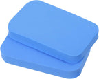 PATIKIL Table Tennis Rubber Care Sponge, 2 Pack Ping Pong Paddle Cleaning Sponge Racket Pat Cleaner, Blue