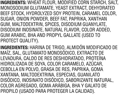 LeGout Beef Instant Gravy Mix No Artificial Flavors, 0g Trans Fat, 12 Ounce (Pack of 8)