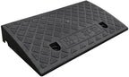 Driveway Curb Ramps, Rubber Threshold Ramp, Portable Heavy Duty Rubber Shed Threshold Ramps for Sidewalk Lawn Mower Cars Wheelchairs Pet Mobility