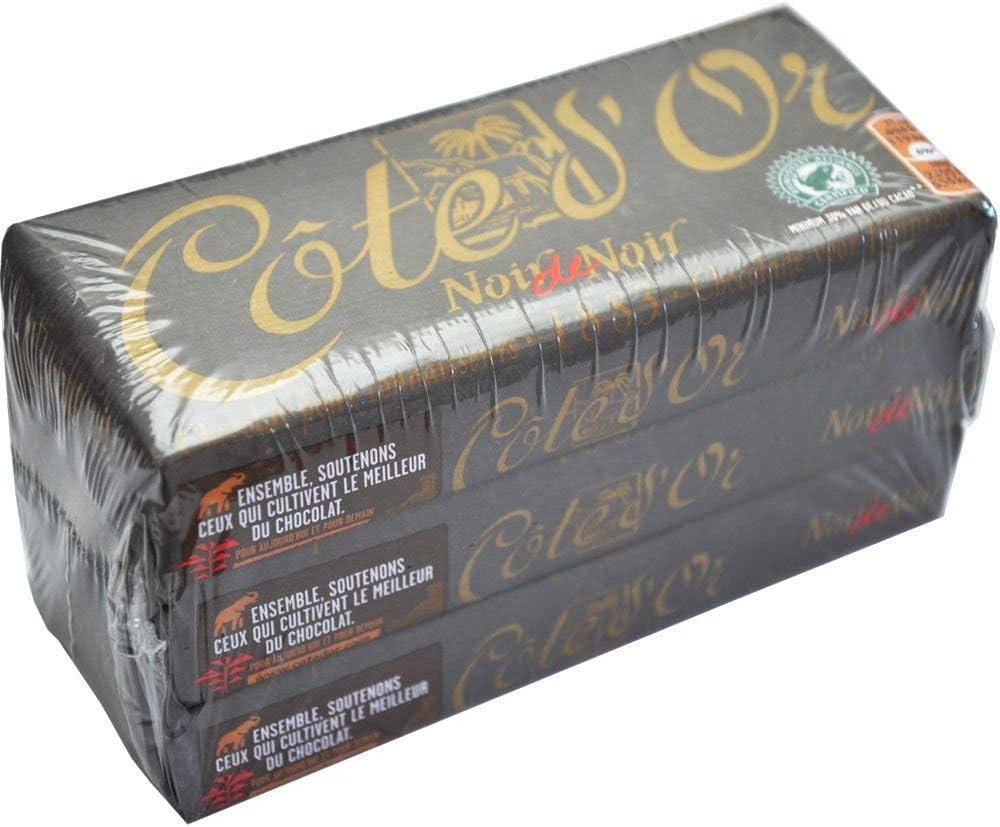 Cote D'or Noir De Noir 1883 Dark Chocolate (150g) 5.3oz Bar (Pack of 3)