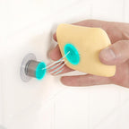 Magnetic Soap Holder Wall Mounted, 2pack Suction Up Stainless Steel Savers for Bar Soap, Self-Draining Soaps Container for Shower Bathroom Kitchen Sink, Easy Clean
