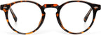 Classic Round Reading Glasses for Women Men - Heritage - Blue Light Blocking Lenses