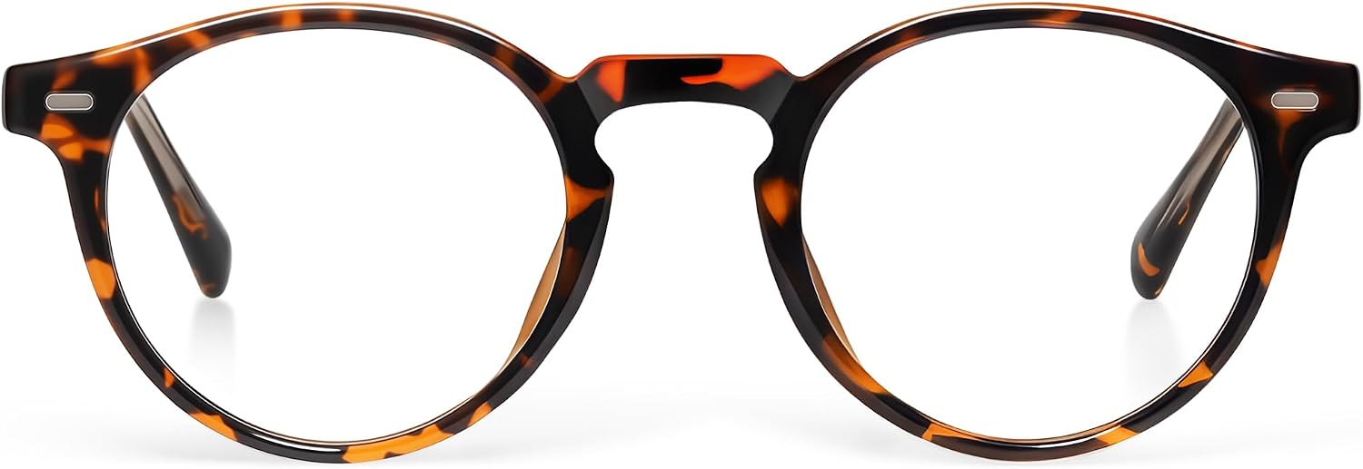 Classic Round Reading Glasses for Women Men - Heritage - Blue Light Blocking Lenses