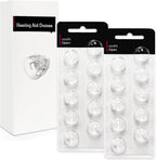 Open Domes 5mm Double Vent Hearing Aid for Oticon Replacements, Oticon Minifit Double Vent Domes, 2 Pack of 10 Each (Total 20Pcs)