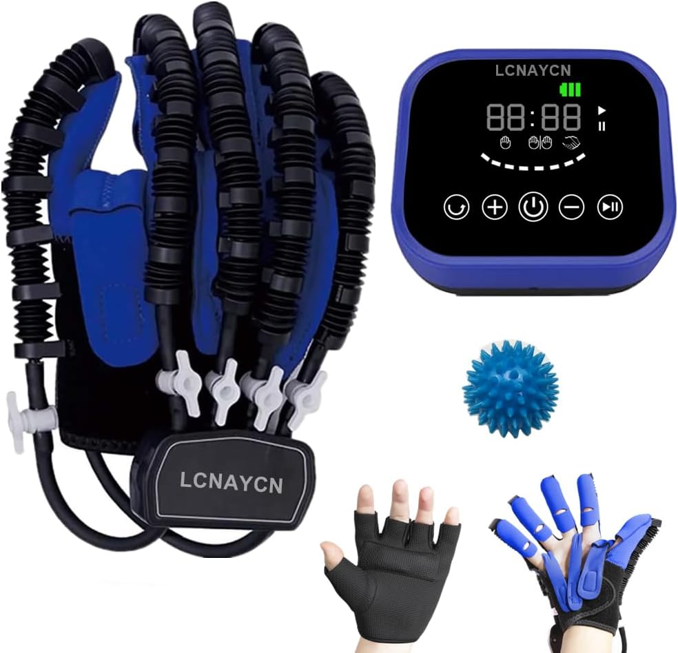 Robotic rehabilitation gloves,Hand Recovery Equipment,with USB Chargeable and Strength Adjustment