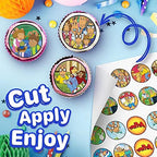 30 x Edible Cupcake Toppers – Adventure Boy Inspired Collection of Edible Cake Decorations | Uncut Edible on Wafer Sheet