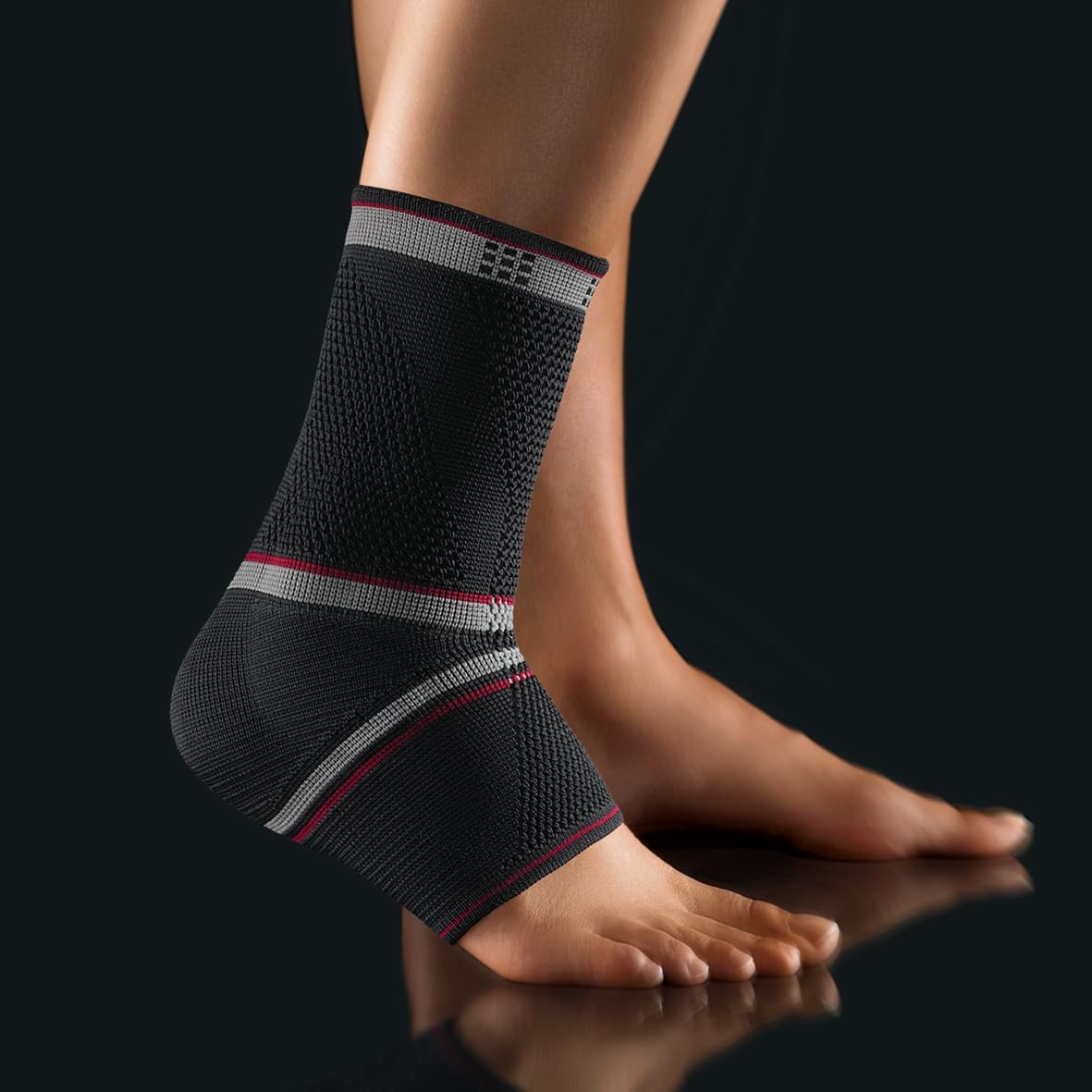 Bort 054700 Select Talostabil Ankle Support, Ankle Brace, Ligament Weakness, Made in Germany (Black, Medium, Right)