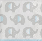 Creative Converting Little Peanut Boy Party Cute Elephant Napkins