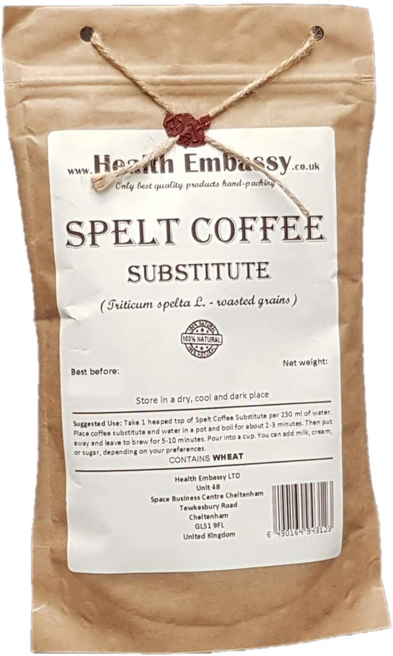 Health Embassy Spelt Coffee Substitute | Triticum Spelta L | 100% Natural (200g)