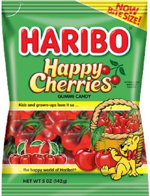 Haribo Gummies - Twin Cherries - 5 oz - 3 ct