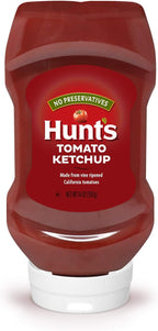 Hunt’s Tomato Ketchup, 14-oz. Squeeze Bottle (Pack of 12)