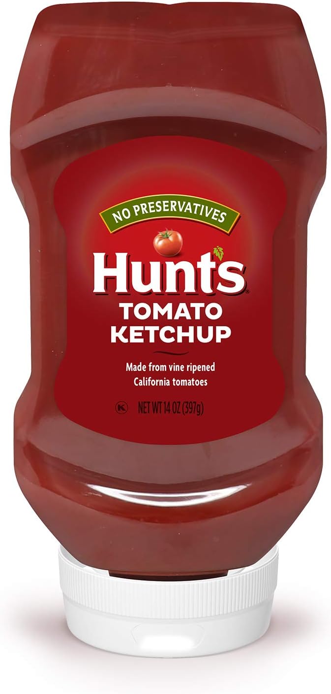 Hunt’s Tomato Ketchup, 14-oz. Squeeze Bottle (Pack of 12)