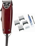 Oster Professional Fast Feed Adjustable Pivot Motor Clippers - Professional Hair Clippers for Men & Barbers - Whisper Quiet & Built for Seamless Length Changes - Includes 3 Comb Guides, Guard & More