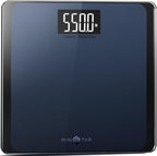 550lb Bathroom Digital Scale for Body Weight with Ultra-Wide Platform and Large LCD Display, Accurate High Precision Scale with Extra-High Capacity