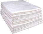 50 Pieces Disposable Plastic Sheeting,for Body Wrap Used Inside a Far Infrared Sauna Blanket,47"" x86 PE (Thicken 50 Pcs),1/50