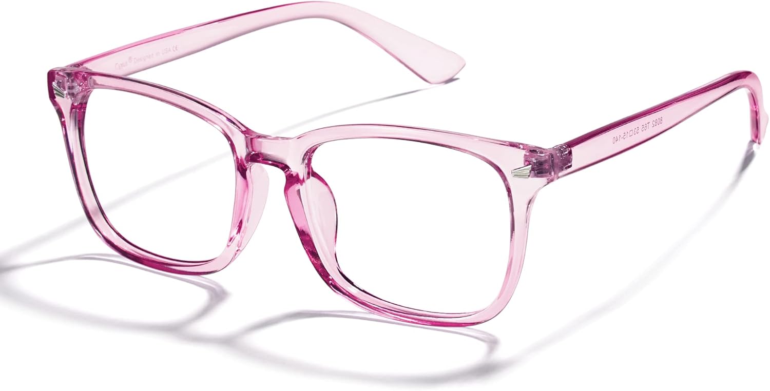 Cyxus Blue Light Glasses Men Women Reduce Eye Strain UV Blocking for Office Work Computer Screen 8082