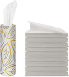 Car Tissue Refill Kit, Tissue Refill for Car Visor Tissue Holder, Round Paper Towel Holder with 9 Packs Paper