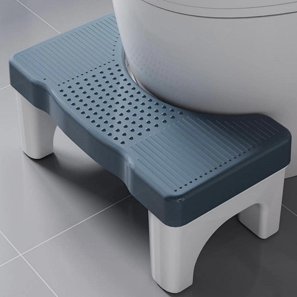 Toilet Stool Poop Stool Adult, Sturdy Plastic Toilet Step for Adults, Portable Toilet Foot Pooping for Bathroom, Potty Stool Squat for Kids Seniors, Easy to Wash - US Patented