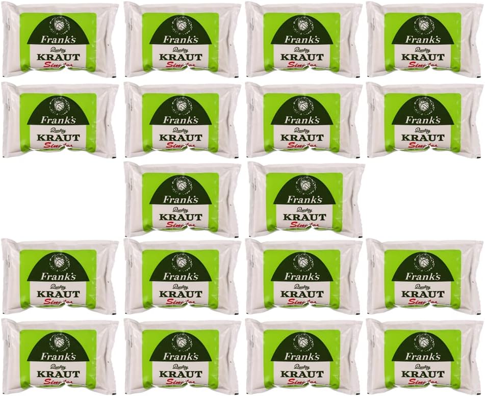 Franks Kraut - Single Serve - Kosher - 1.5 Ounce - Case of 18