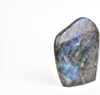 JIC Gem Labradorite Palm Stone Crystal,100% Natural and Handcrafted, Irregular Polished Healing Crystal Gemstones,Worry Stone with Healing & Calming Effects (0.5-0.8 Lb)