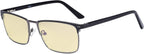 Eyekepper Blue Light Blocking Glasses Women Men with Yellow Filter Lens - Anti Blue Ray Computer Eyeglasses - Black