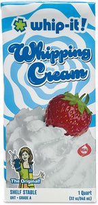 Whip-It! Heavy Whipping Cream - Shelf Stable - 32 oz - 1 Carton