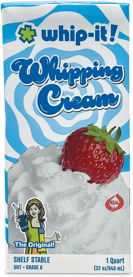 Whip-It! Heavy Whipping Cream - Shelf Stable - 32 oz - 1 Carton