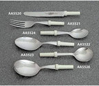 Homecraft Kings Standard Knife, Cutlery Utensils with Plastic Spigots, Blade can be Angled, Fits on Chosen Handle, Interchangeable Silverware, Eating Utensil for Elderly, Disabled, and Handicapped