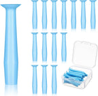 15pcs Contact Lens Remover Tool with Storage Box, Soft Rubber Eye Contact Lens Plunger Suction Cup Lenses Inserter Tools Ideal for Travel and Daily Use