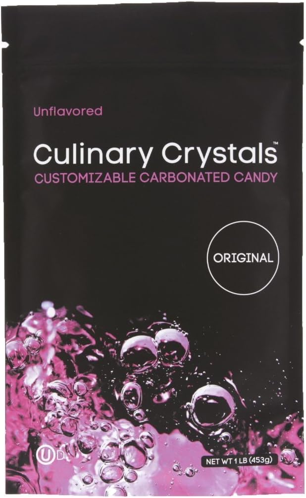 Culinary Crystals - Popping Candy/Popping Sugar ⊘ Non-GMO OU-D Kosher Certified - 1lb/16oz
