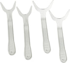 Angzhili 4 Pcs Dental Photography Retractors,Clear Orthodontic Lip Retractor (2 Small+2 Large)