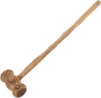 TIDTALEO Wooden Back Massager Hammer, Manual Percussion Massage Tool with Solid Wood Handle, Portable Knock Hammer for Trigger Point Relief and Muscle Relaxation at Home