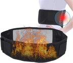 FILFEEL Waist Trimmer, Black Tourmaline Self-Heating Magnetic Waist Support Belt Lumbar Support