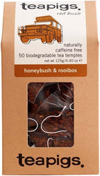 Teapigs Rooibos Tea Made With Whole Tea Leaves, Natural Ingredients, Non-GMO, Caffeine-Free Red Bush Tea – 50 Count (1 Pack of 50 Teabags)