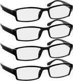 TruVision Readers Reading Glasses, Comfort Spring Hinges for Men and Women, 9501HP