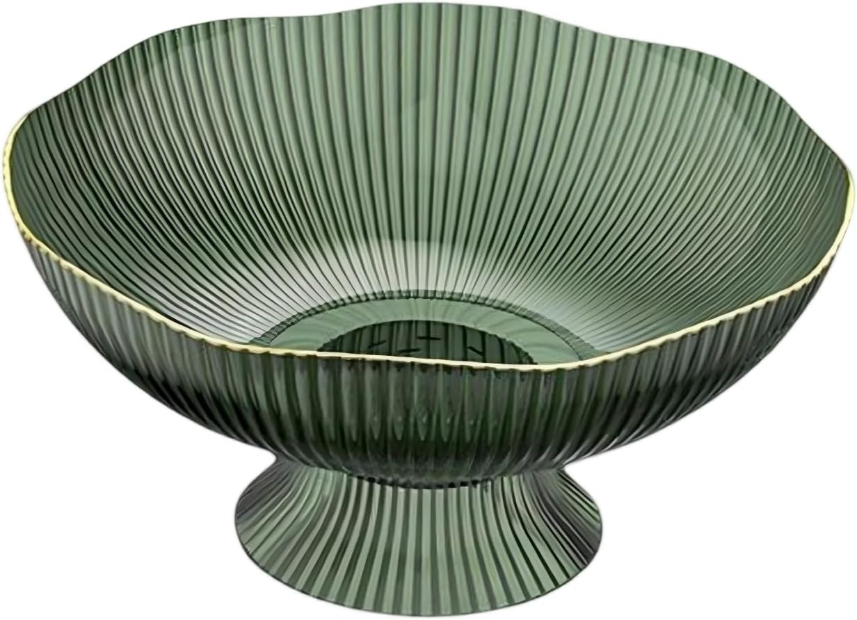 Cute Fruit Bowl - Decorative Plastic Bowls for Kitchen & Dining Table, Versatile Centerpiece Display for Fruits, Snacks, Home Decor